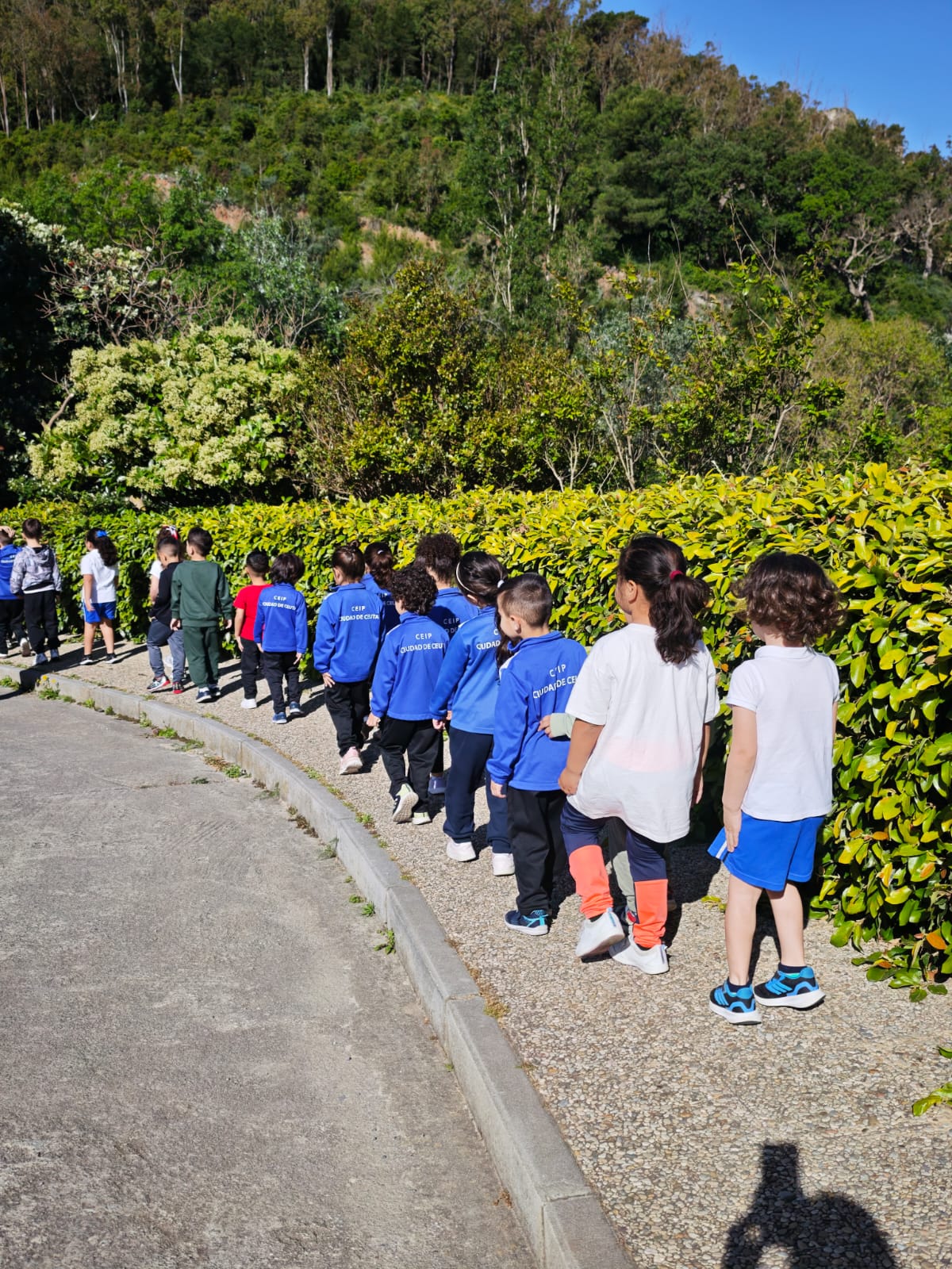 El alumnado de educación infantil de 4 años visita las instalaciones de OBIMASA